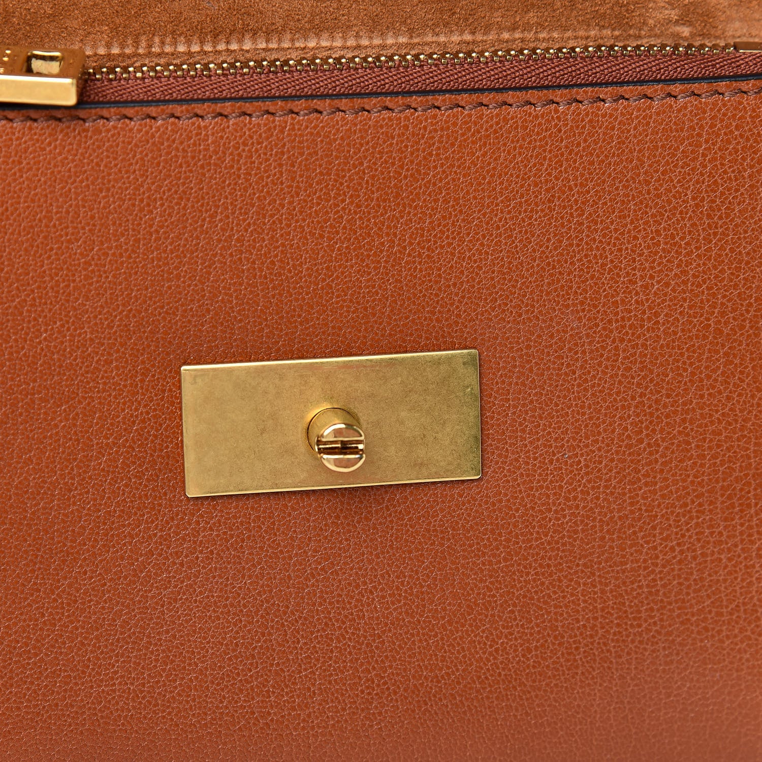 Givenchy Goatskin Small GV3 Shoulder Bag Chestnut 10 of 11