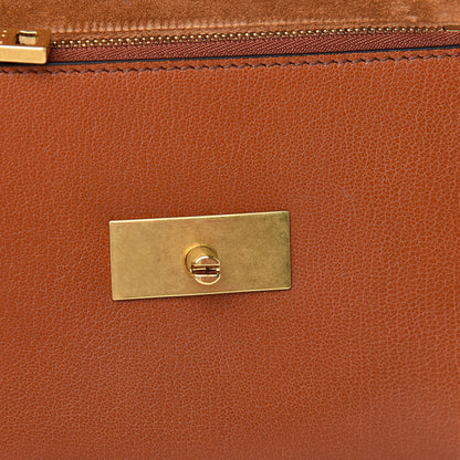 Givenchy Goatskin Small GV3 Shoulder Bag Chestnut 10 of 11