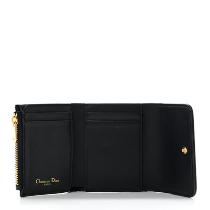 Christian Dior Oblique 30 Montaigne Lotus Wallet Blue 6 of 8