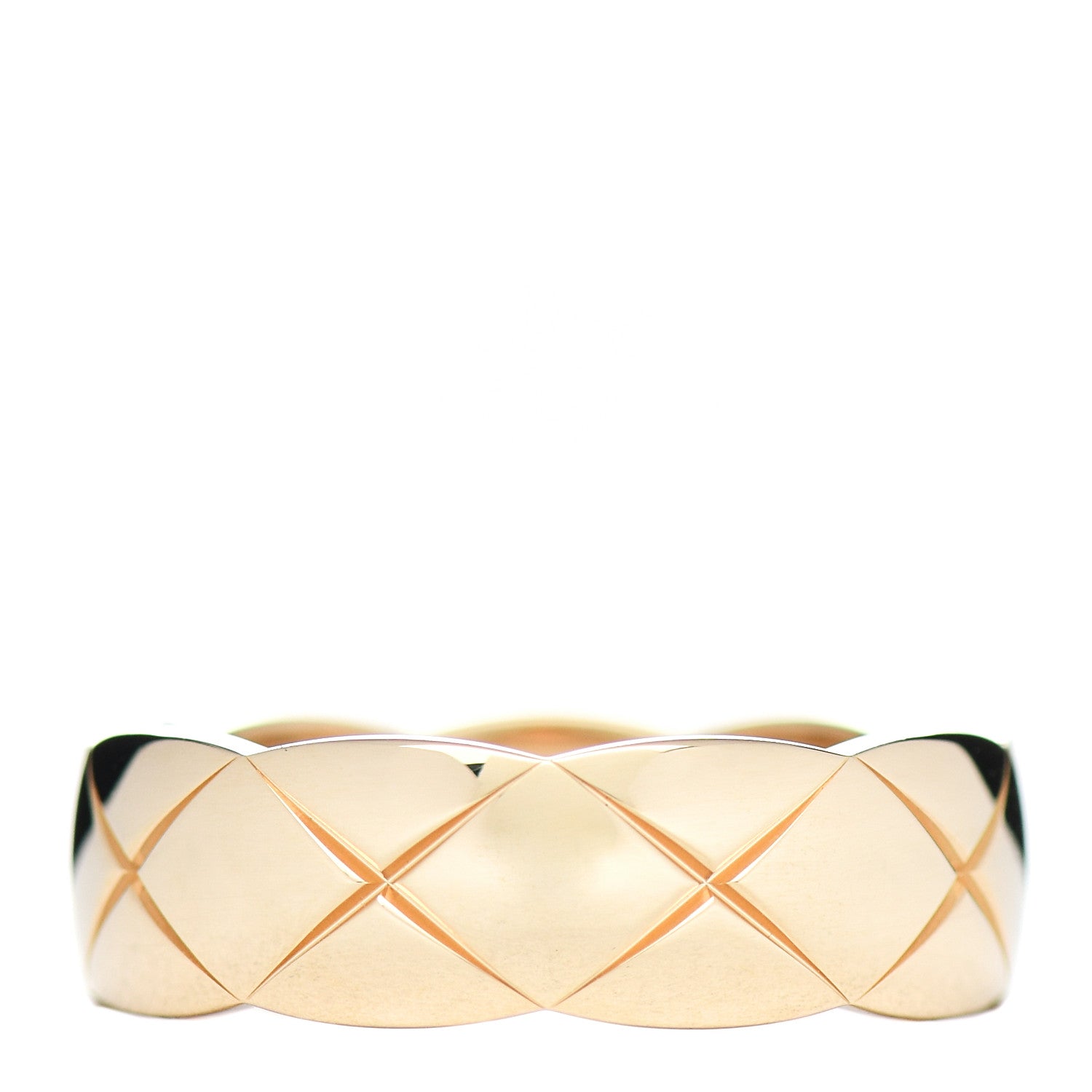 Chanel 18K Yellow Gold Small Coco Crush Ring 57 8 3 of 6