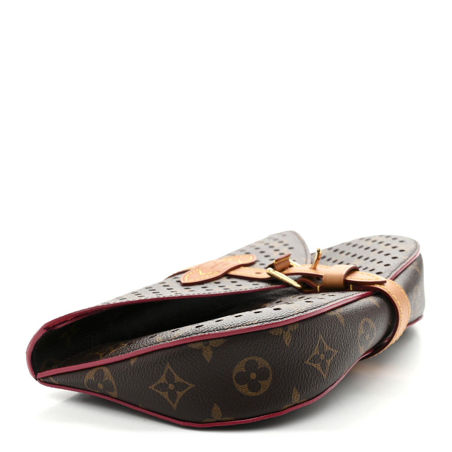 Louis Vuitton Monogram SC Flore Clutch Saumur Corail 4 of 10