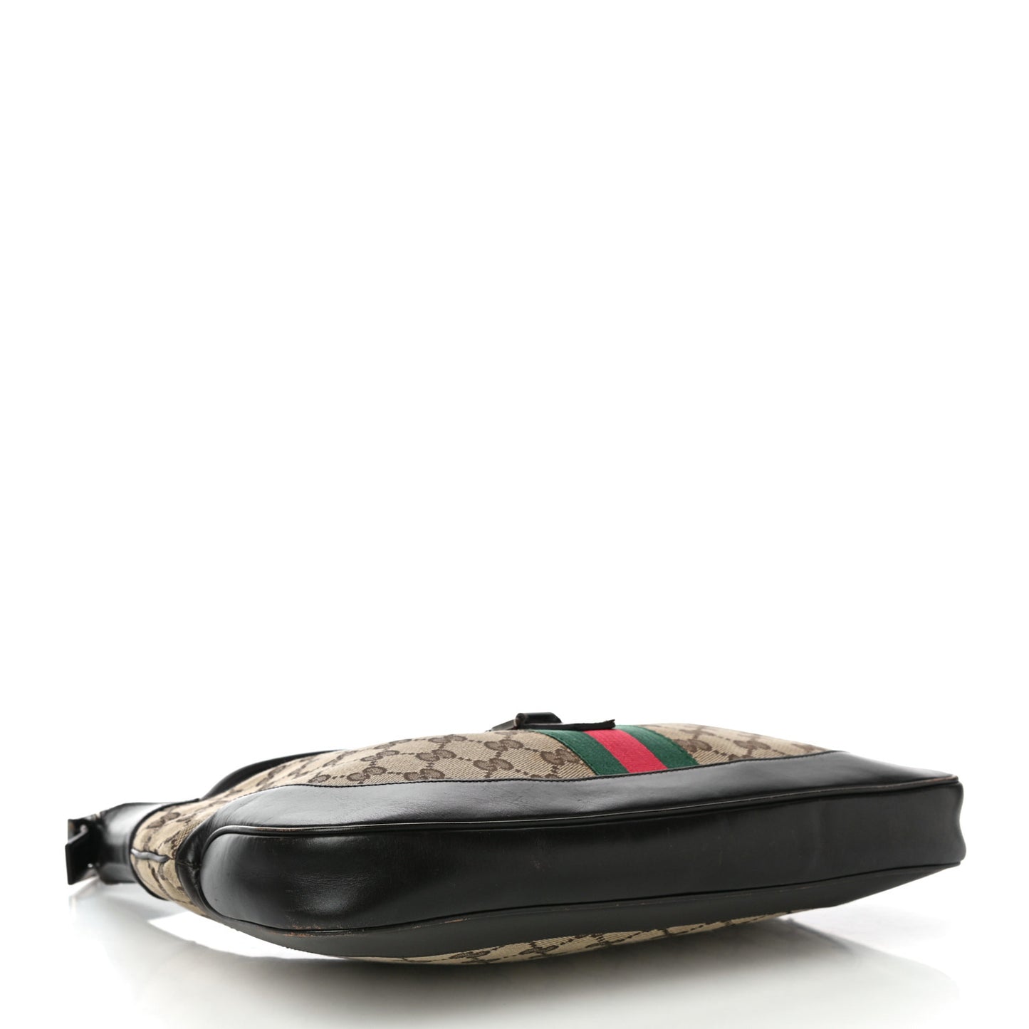 Monogram Web Small Jackie O Hobo Dark Brown