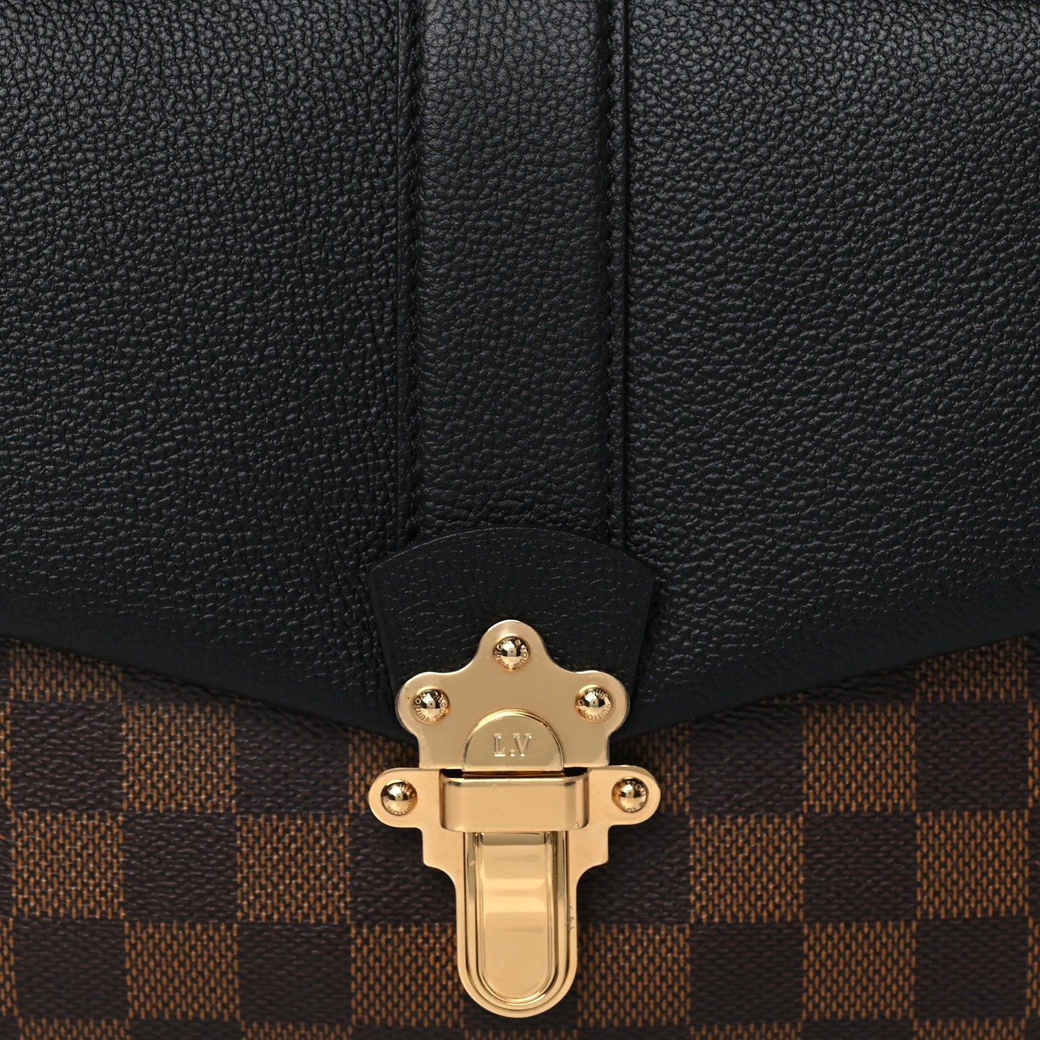 Louis Vuitton Damier Ebene Clapton Black 7 of 9
