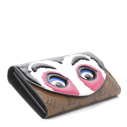 Louis Vuitton Reverse Monogram Kabuki Sarah Wallet 3 of 5