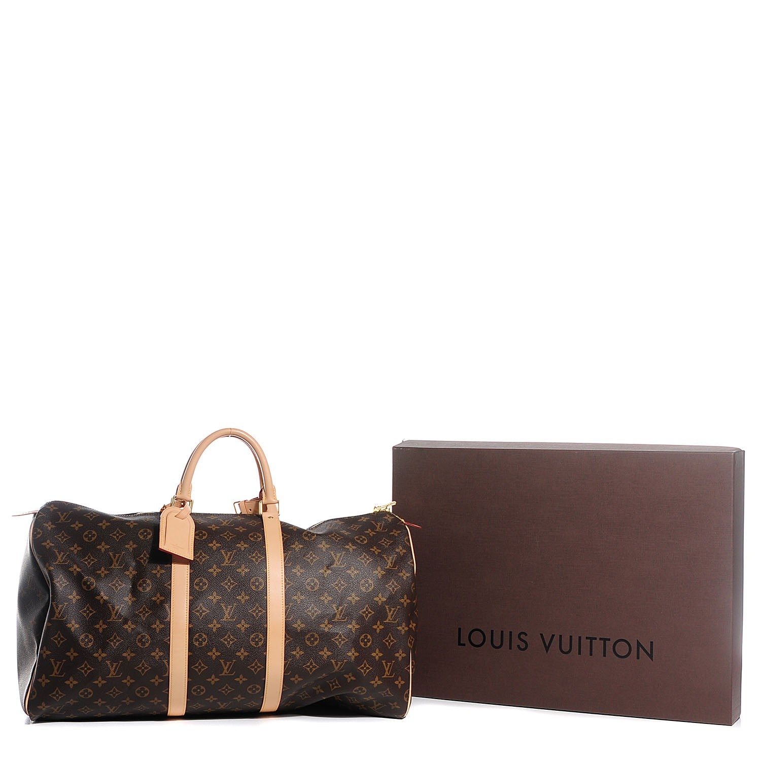 Louis Vuitton Monogram Keepall 55 5 of 8