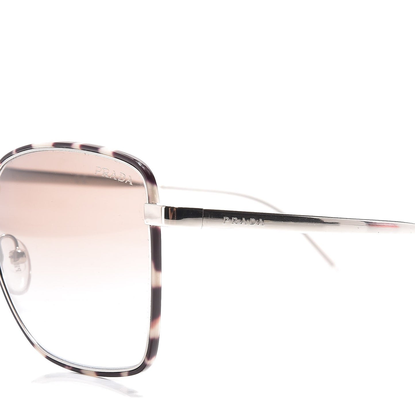 Gradient Sunglasses SPR 52S Opal Havana Silver