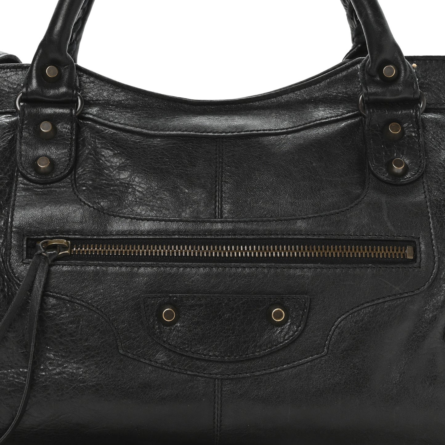 Agneau Classic Hardware Part Time  Black