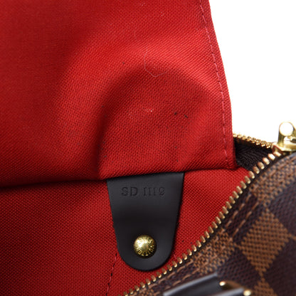Louis Vuitton Damier Ebene Speedy Bandouliere 25 10 of 11