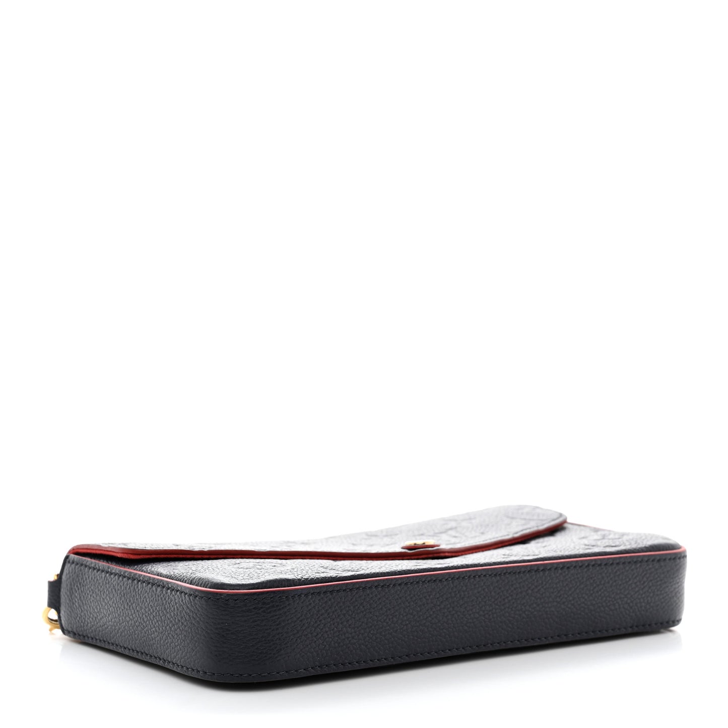 Empreinte Pochette Felicie Chain Wallet Marine Rouge