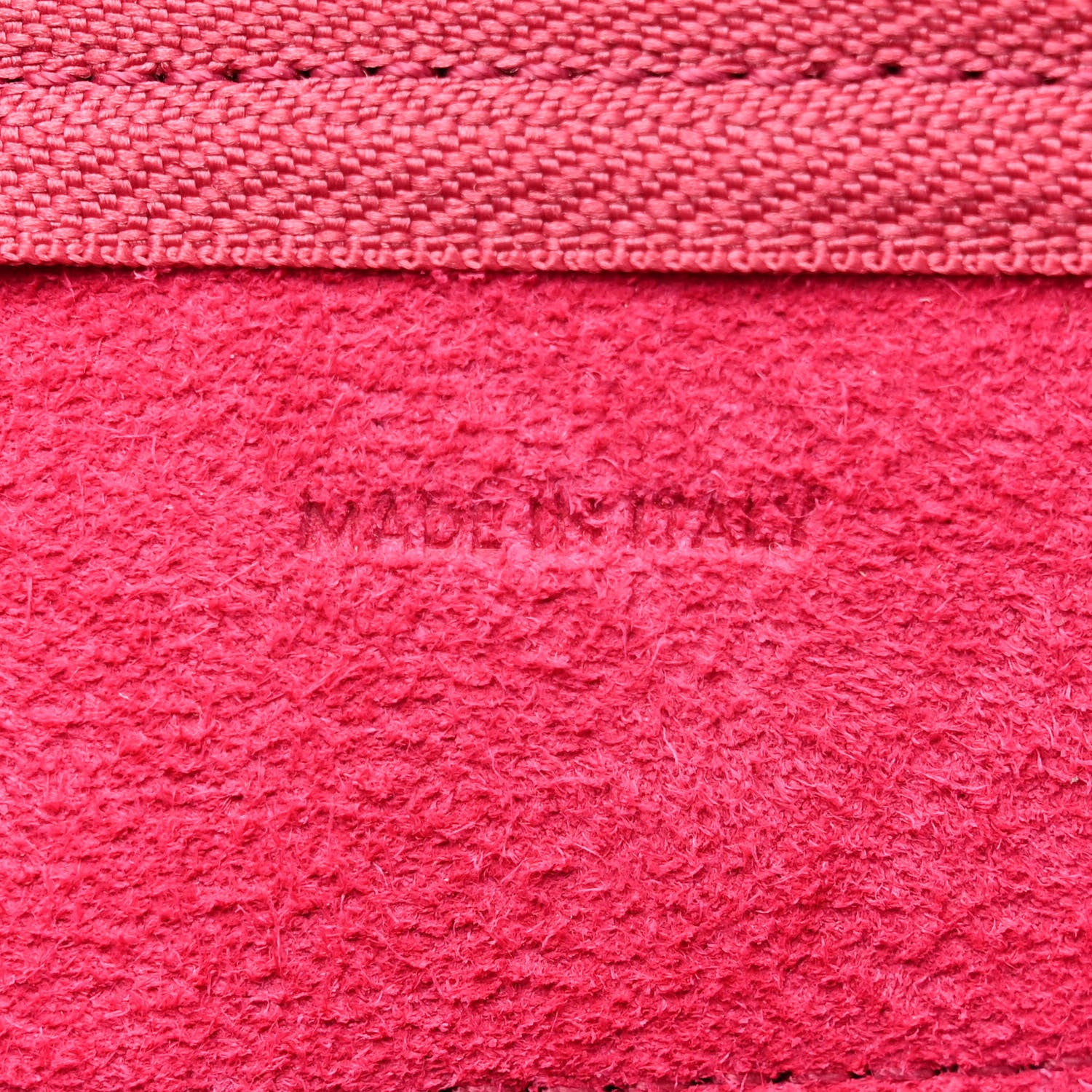 Celine Grained Calfskin Nano Belt Bag Raspberry 7 of 12