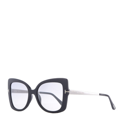 Tom Ford Gianna Butterfly Sunglasses TF608 Black 1 of 7