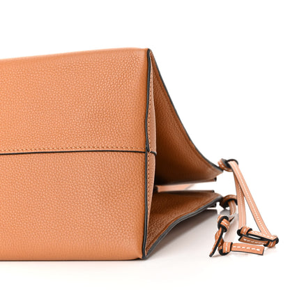 Loewe Grained Calfskin Small Cushion Tote Tan 9 of 9