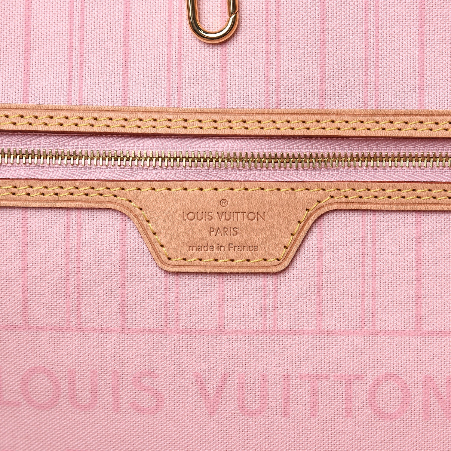 Louis Vuitton Damier Azur Neo Neverfull MM Rose Ballerine 6 of 13