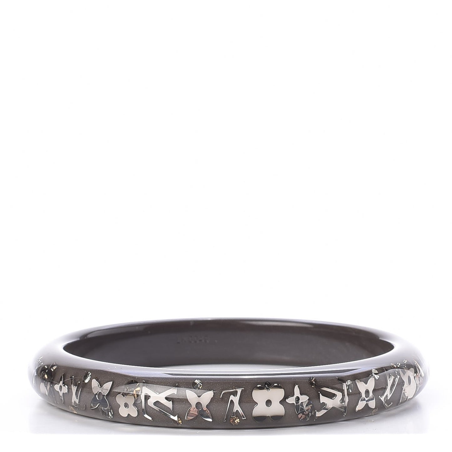 Resin Swarovski Medium Inclusion Bracelet PM Grey