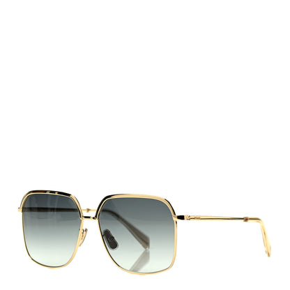 Celine Square Sunglasses Shiny Endura Gold Gradient Smoke 1 of 6