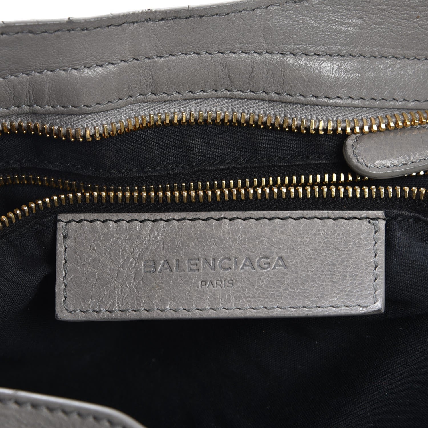 Balenciaga Agneau Giant 12 Gold Hardware City Gris Pyrite 9 of 12