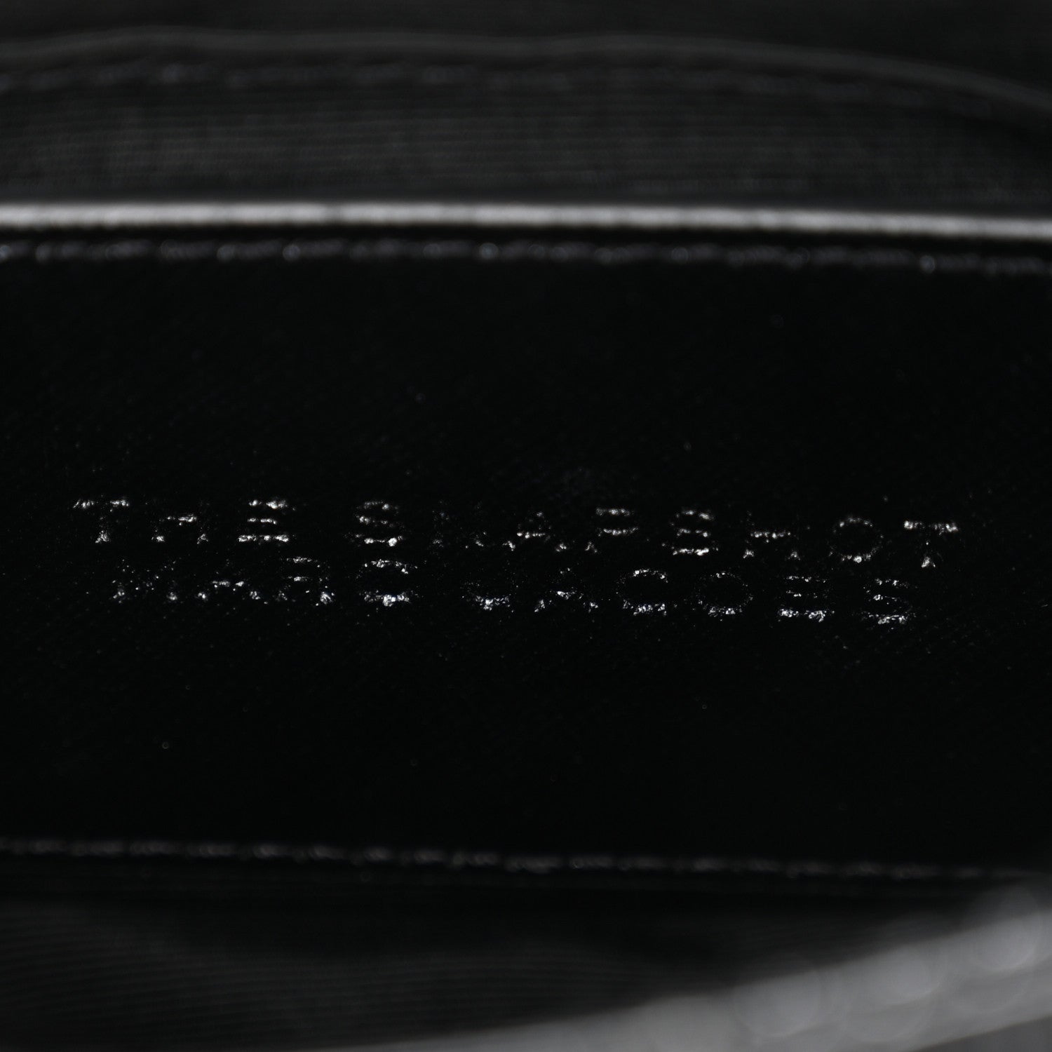 Marc Jacobs Saffiano Snapshot Camera Bag Black 7 of 10