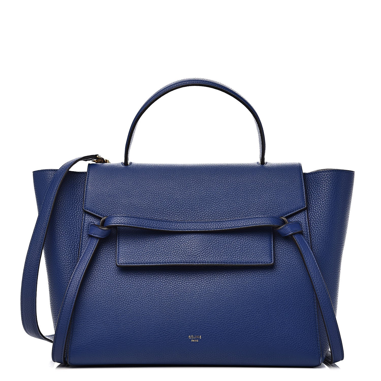 Celine Grained Calfskin Mini Belt Bag Indigo 1 of 11