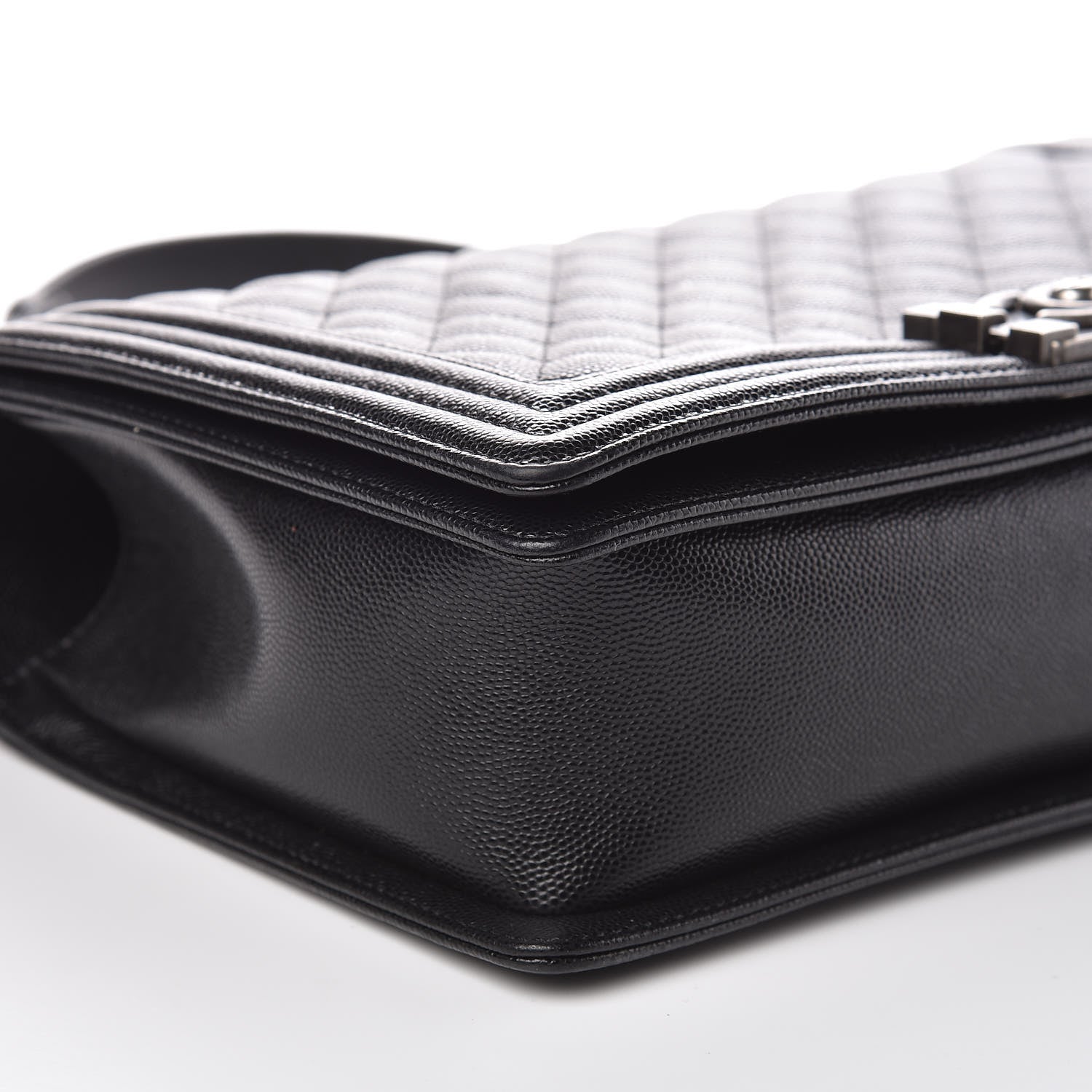 Chanel Caviar Quilted New Medium Boy Flap Black 8 of 13