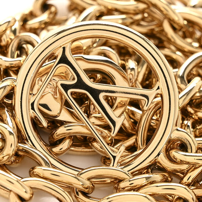 Louis Vuitton Metal Lily Chain Strap Gold 5 of 5
