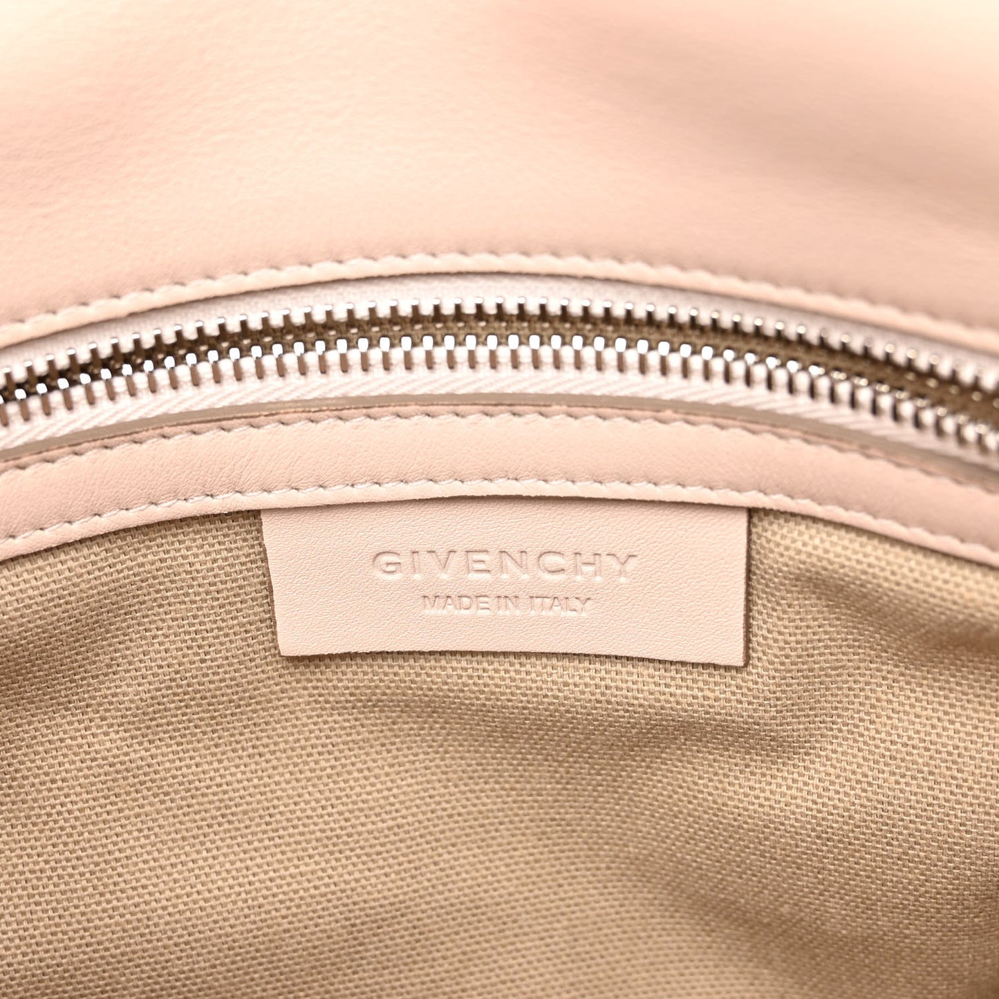 Calfskin Mini Studded Pandora Pure Flap Bag Sand