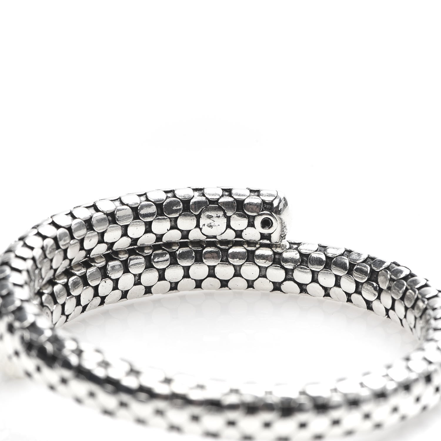 John Hardy Sterling Silver Dot Coil Bracelet 5 of 5