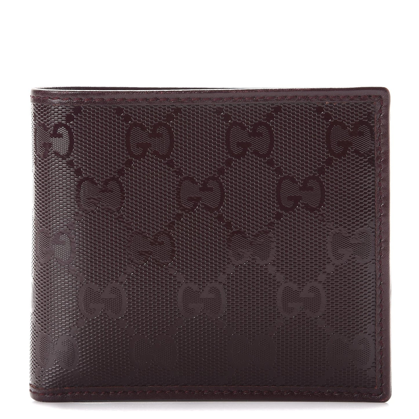Imprime Monogram Bi-Fold Wallet Bordeaux