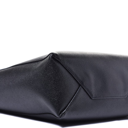 Celine Grained Calfskin Small Vertical Cabas Black 7 of 8