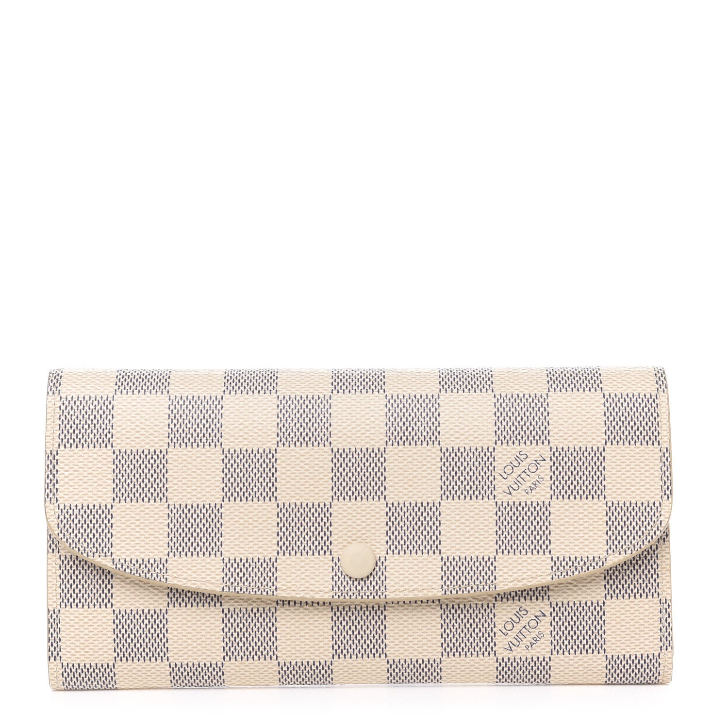 Louis Vuitton Damier Azur Emilie Wallet 1 of 9