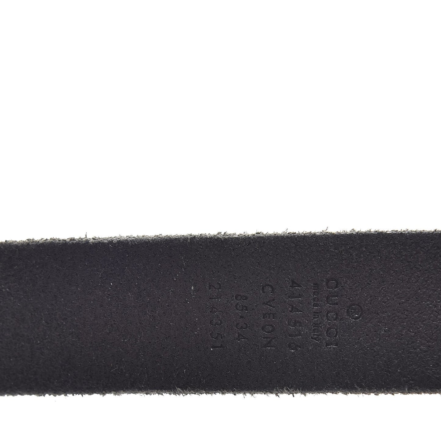 Faded Calfskin Double G 30mm Belt 85 34 Black