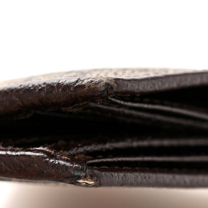 Gucci GG Plus Monogram Web Bi-Fold Wallet Dark Brown 9 of 12