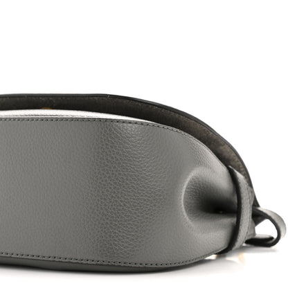 Mulberry Small Classic Grain Calfskin Small Amberley Satchel Charcoal 11 of 15
