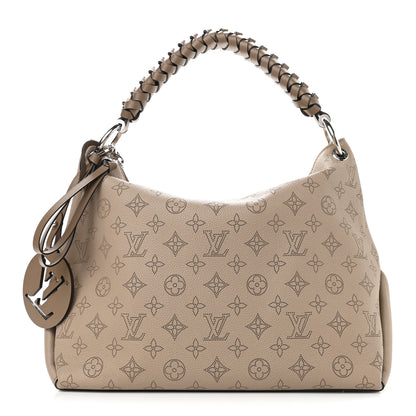 Louis Vuitton Mahina Beaubourg Hobo MM Galet 1 of 8