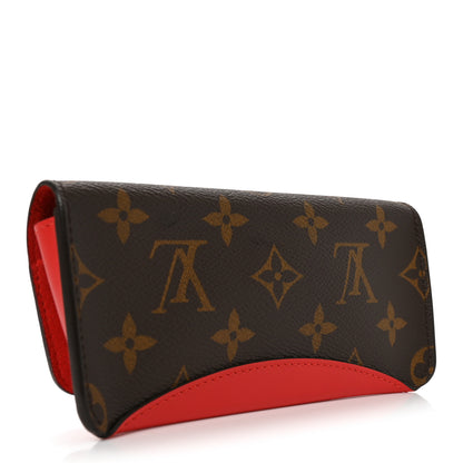 Louis Vuitton Monogram Woody Sunglass Case Rouge 4 of 6