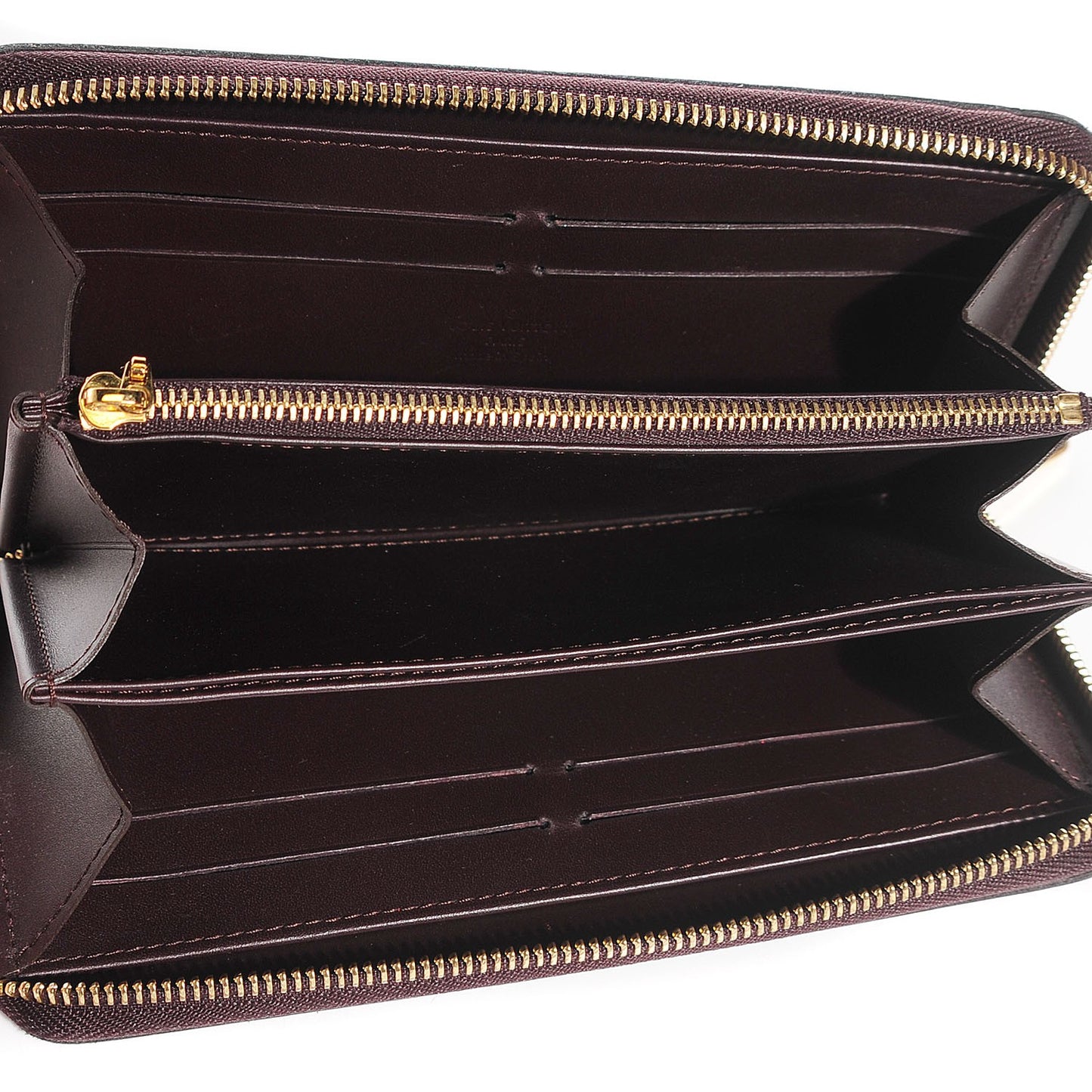 Vernis Zippy Wallet Amarante