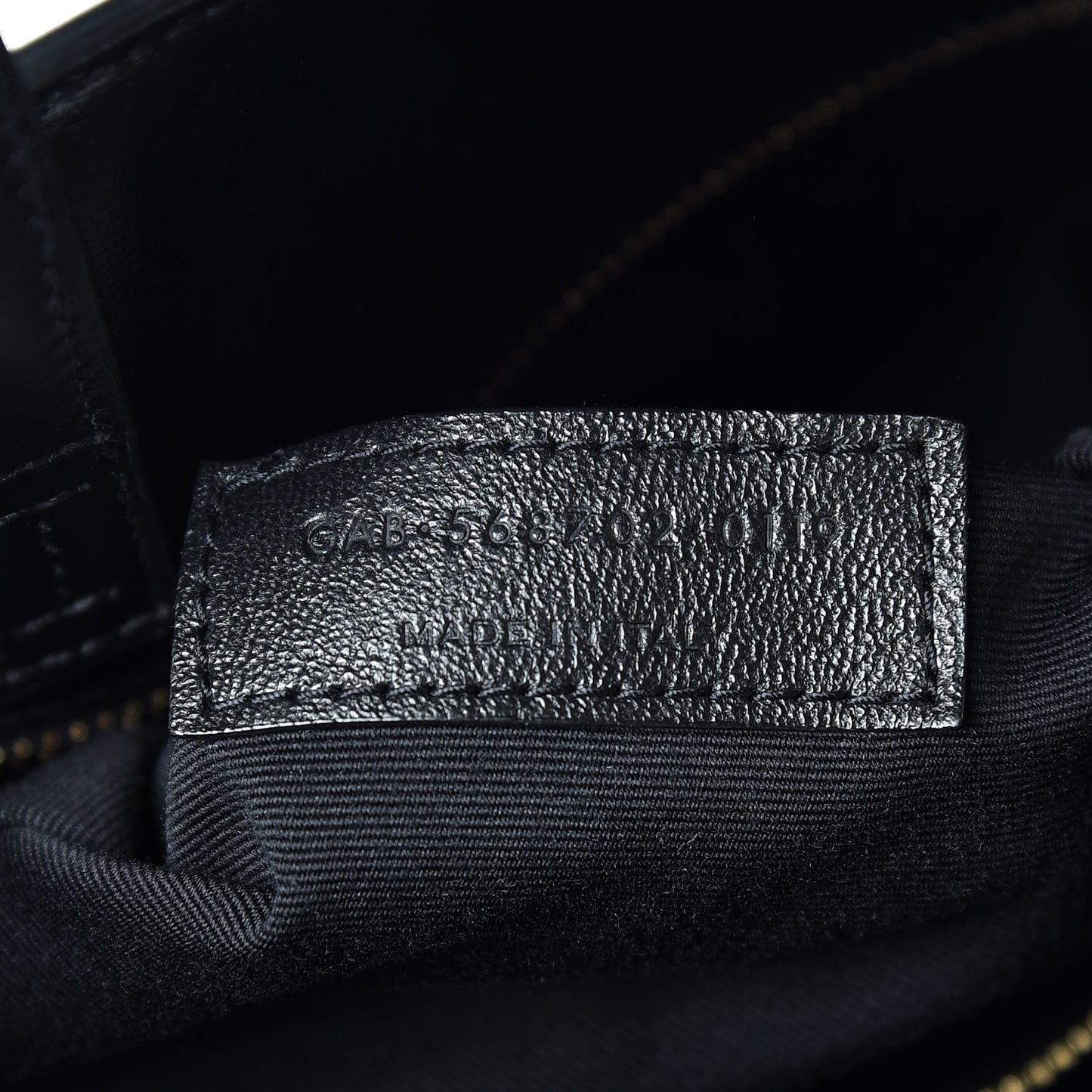 Calfskin Small Manhattan Shopper Tote Black