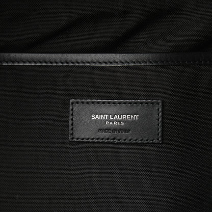 Saint Laurent Canvas Radio Print City Backpack Pink 6 of 8