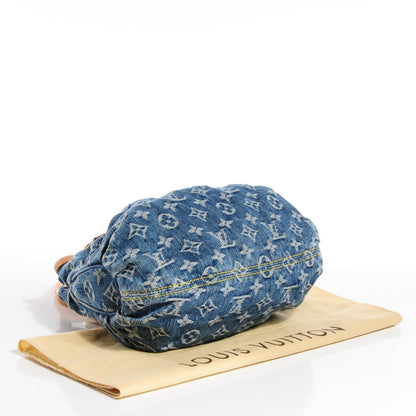 Louis Vuitton Monogram Denim Pleaty Blue 4 of 7
