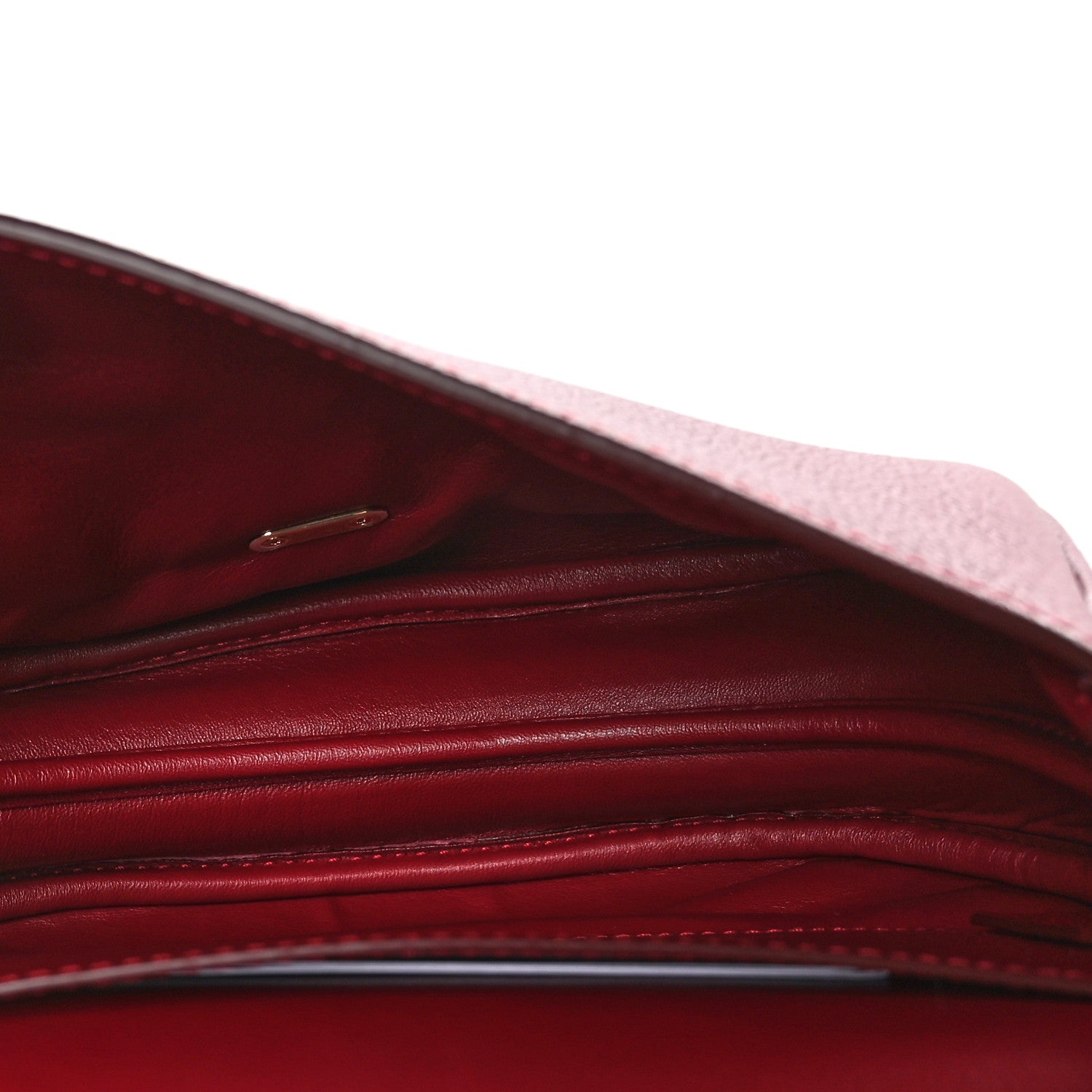 Salvatore Ferragamo Grained Calfskin Gancini Crossbody Flap Carmine 5 of 11