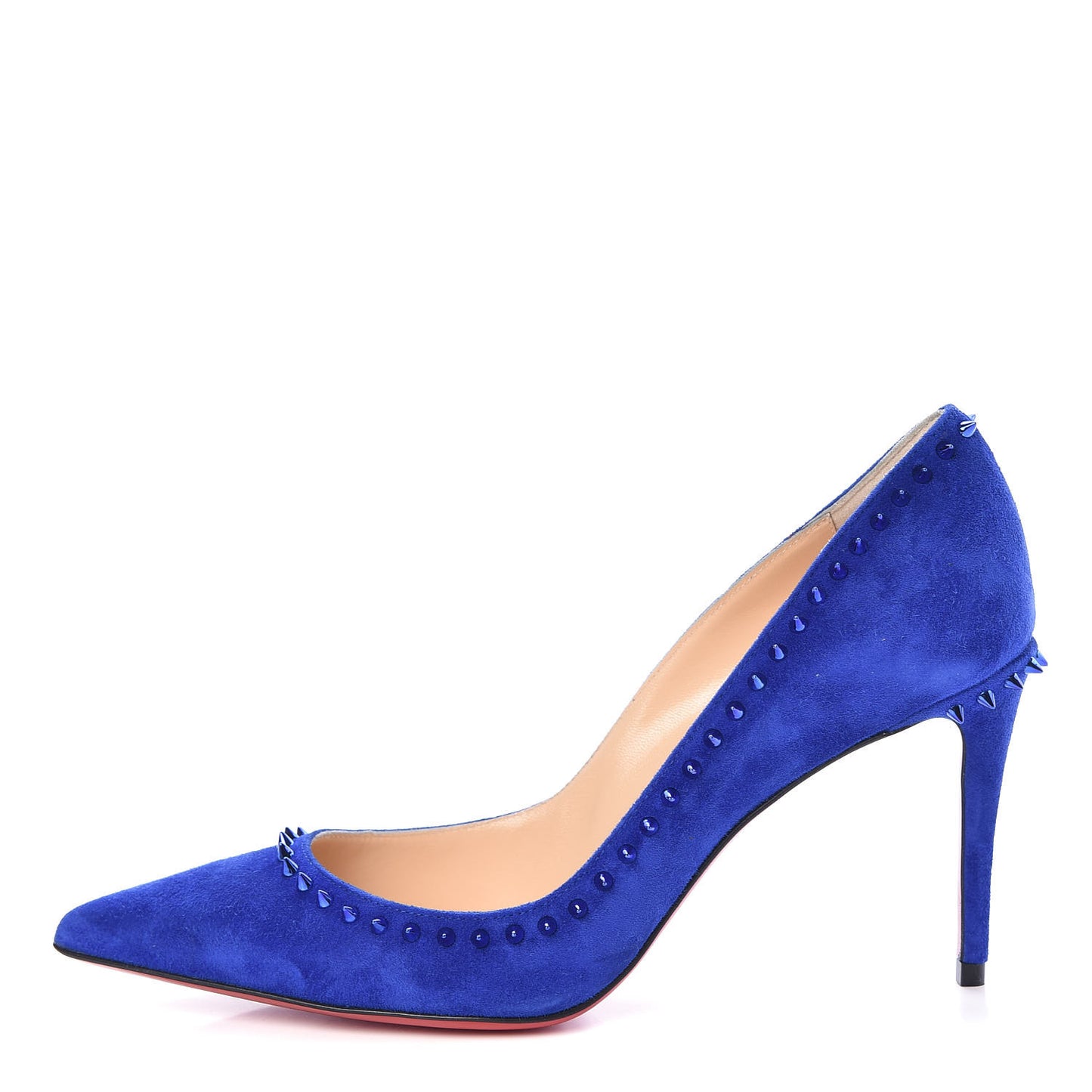 Veau Velours Anjalina 85 Pumps 36 Azulejo