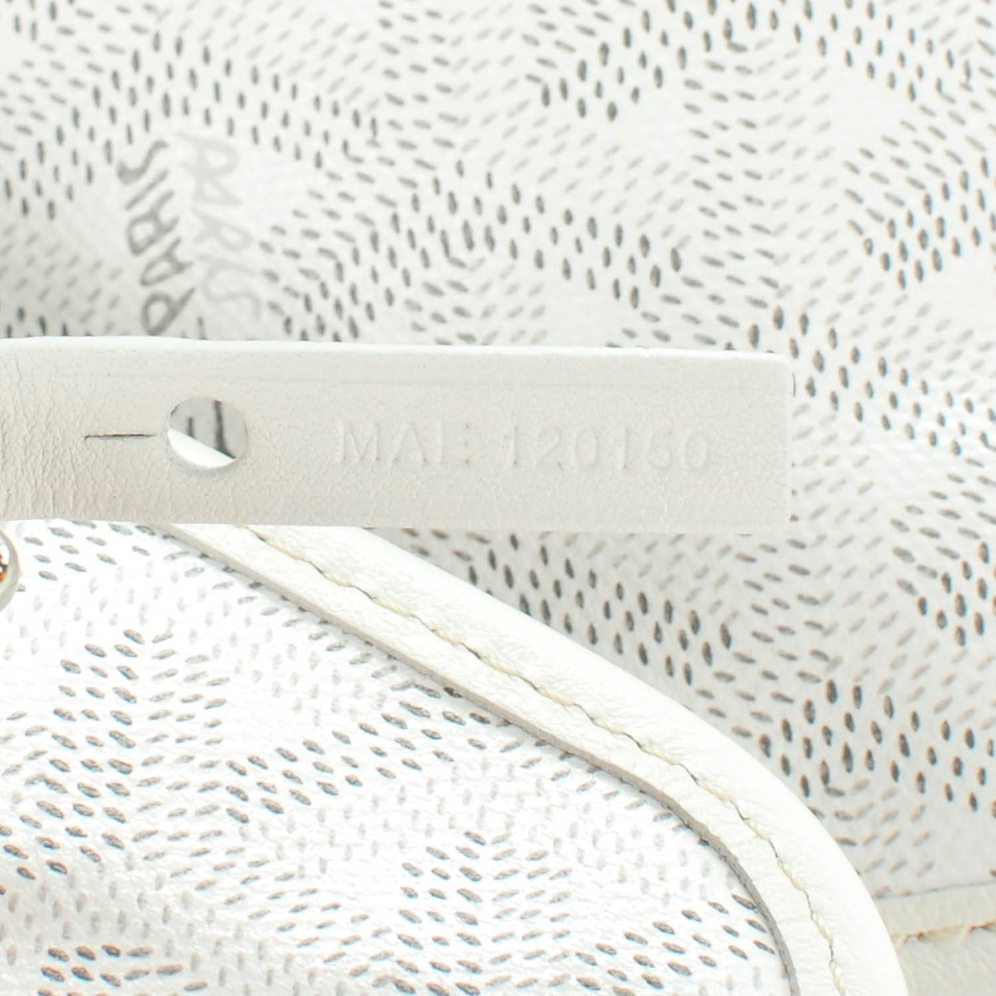 Goyardine Saint Louis PM White