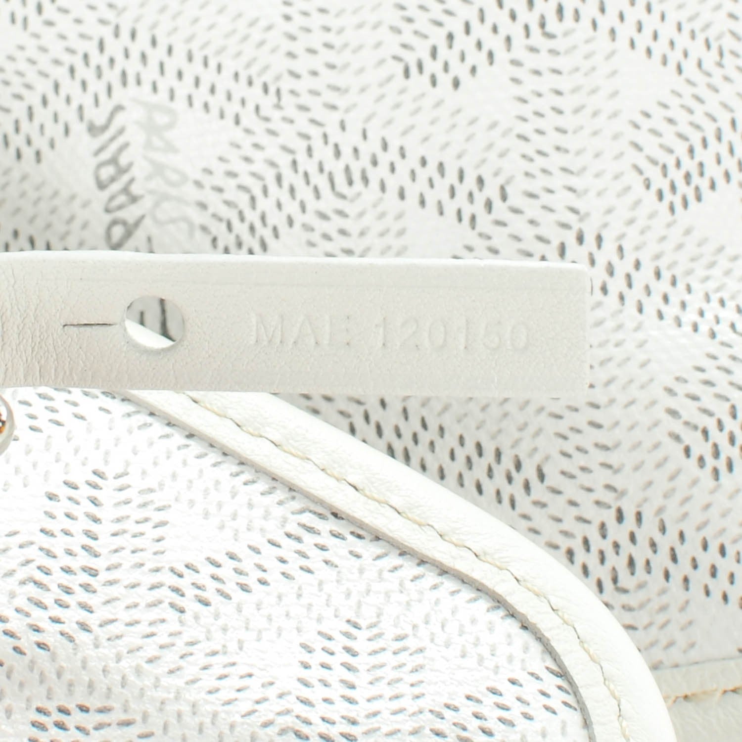 Goyard Goyardine Saint Louis PM White 8 of 9