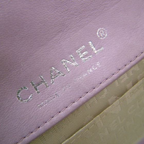 Chanel Lambskin Quilted Mini Valentine Flap Lilac 8 of 10