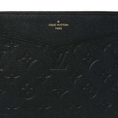 Louis Vuitton Empreinte Pochette Melanie MM Black 7 of 7