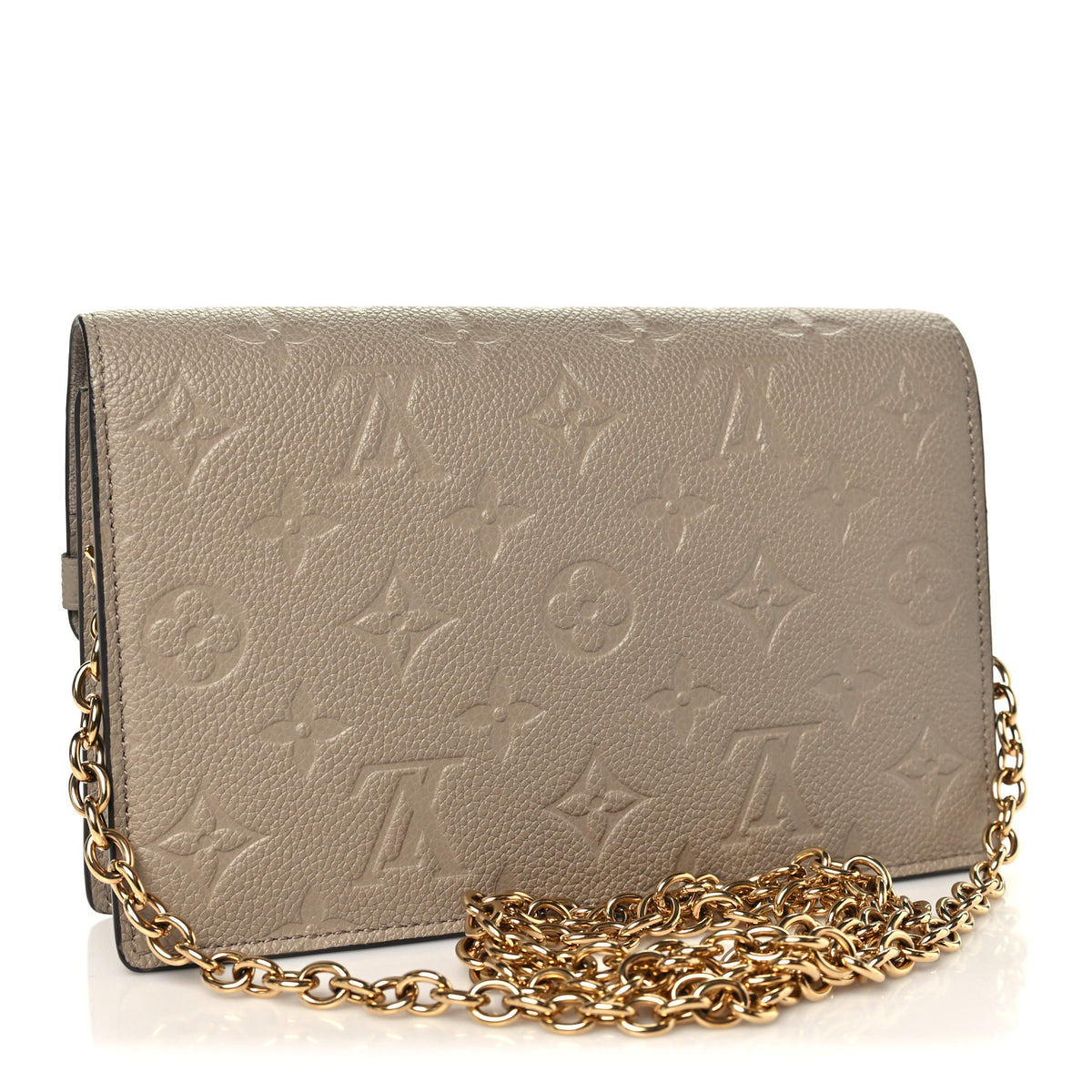 Louis Vuitton Empreinte Vavin Chain Wallet Tourterelle 3 of 9