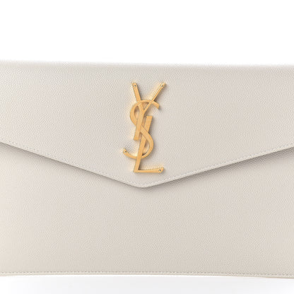 Saint Laurent Grain De Poudre Uptown Pouch Crema Soft 6 of 6