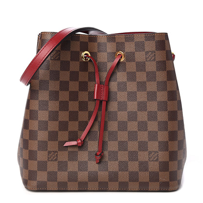 Louis Vuitton Damier Ebene Neonoe MM Cherry Berry 1 of 8