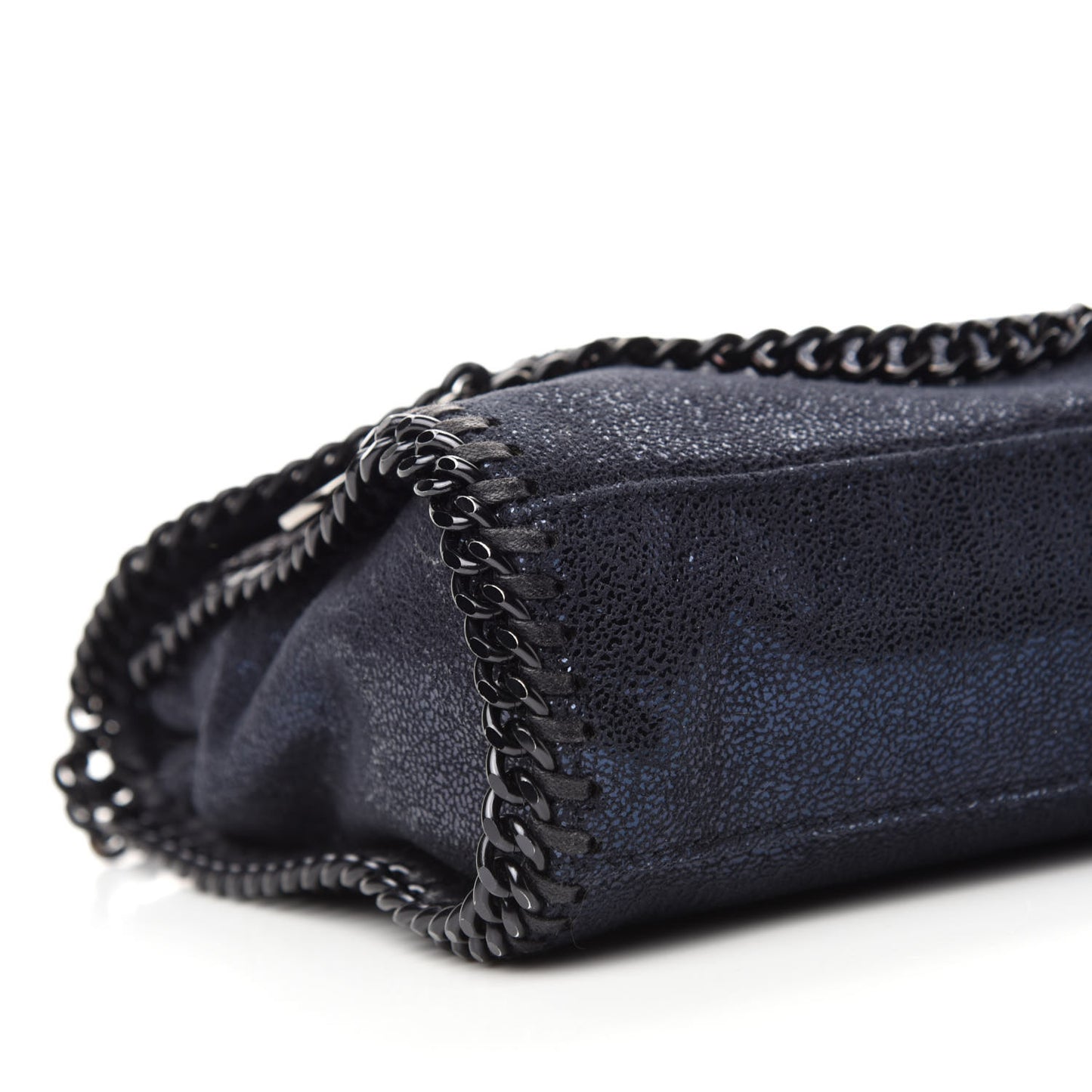 Shaggy Deer Falabella Mini Crossbody Bag Lapis Navy