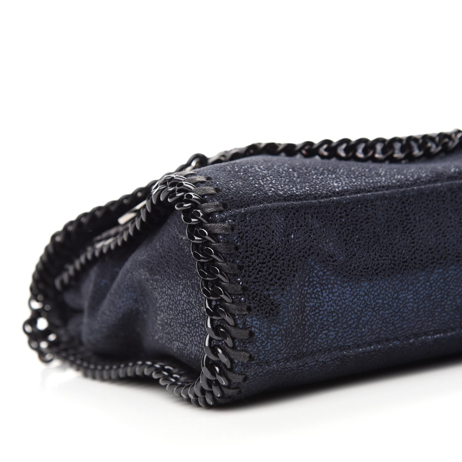 Stella McCartney Shaggy Deer Falabella Mini Crossbody Bag Lapis Navy 6 of 12