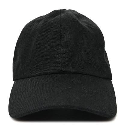 Louis Vuitton Monogram Jacquard Essential Cap 60 Black 2 of 7